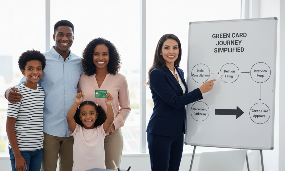 How Family Immigration Attorneys Simplify the Green Card Process