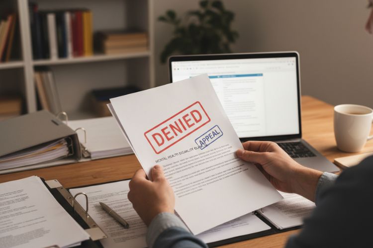 Denied Mental Health Disability Claim