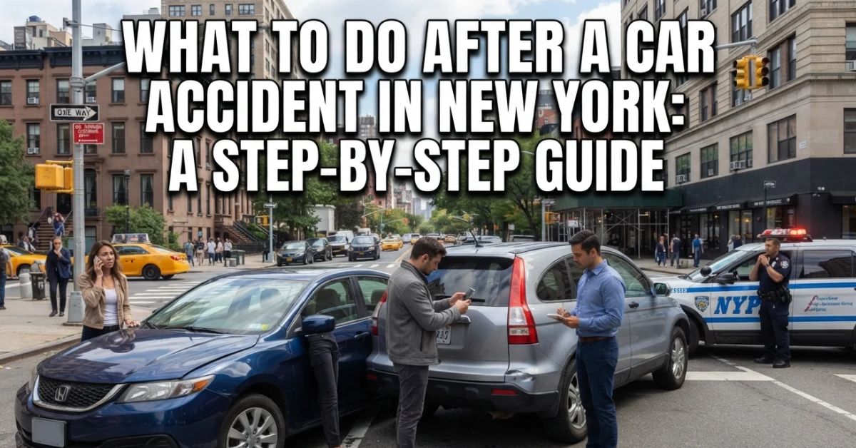 What to do after a car accident in New York
